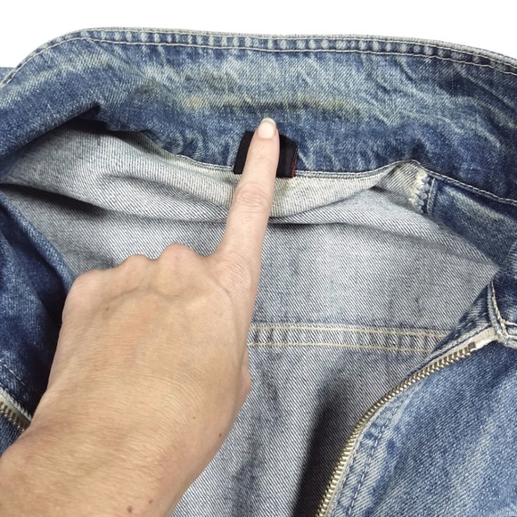 Vintage 80's 90's Levi Strauss Jean Denim Jacket - Picture 8 of 8